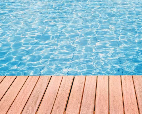 aménagements extérieurs bois, Tour de Piscine